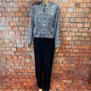 Talk Of The Walk Vintage 80’s Jumpsuit And Jacket